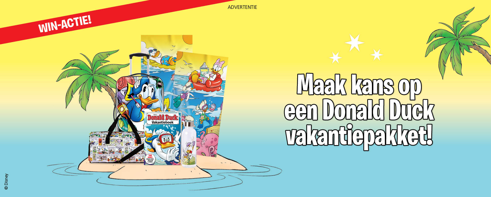 Maak kans op een Donald Duck vakantiepakket!