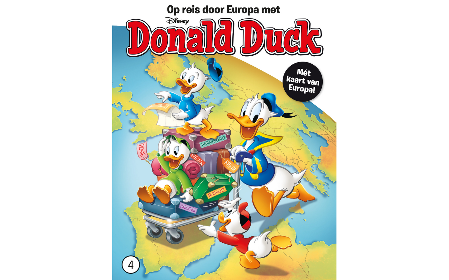 Donald Duck Reis door Europa deel 4 - afbeelding 1