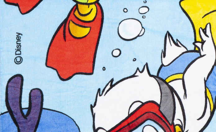 Donald Duck Strandlaken Onder water - afbeelding 2