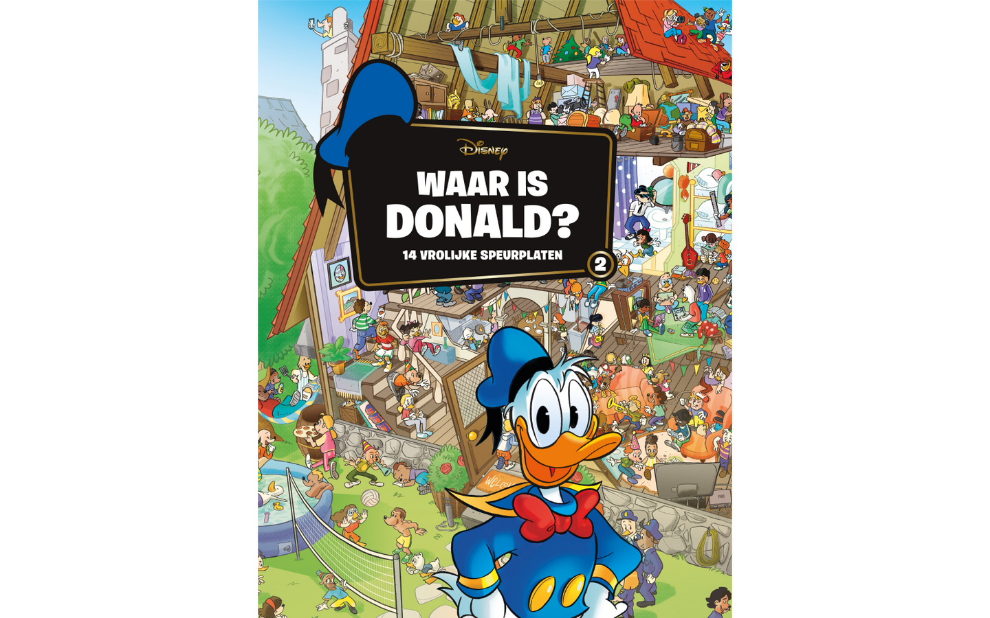 Waar is Donald? - boek 2 - afbeelding 1