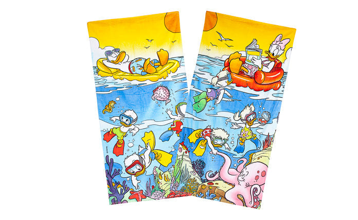 Donald & Katrien strandlaken set onder water - afbeelding 5