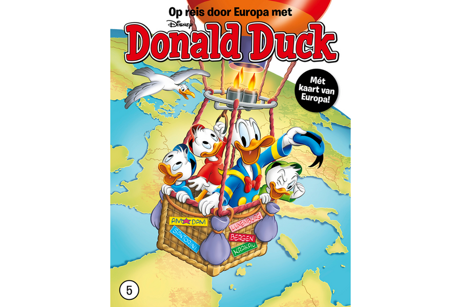 Donald Duck Reis door Europa deel 5 - afbeelding 1