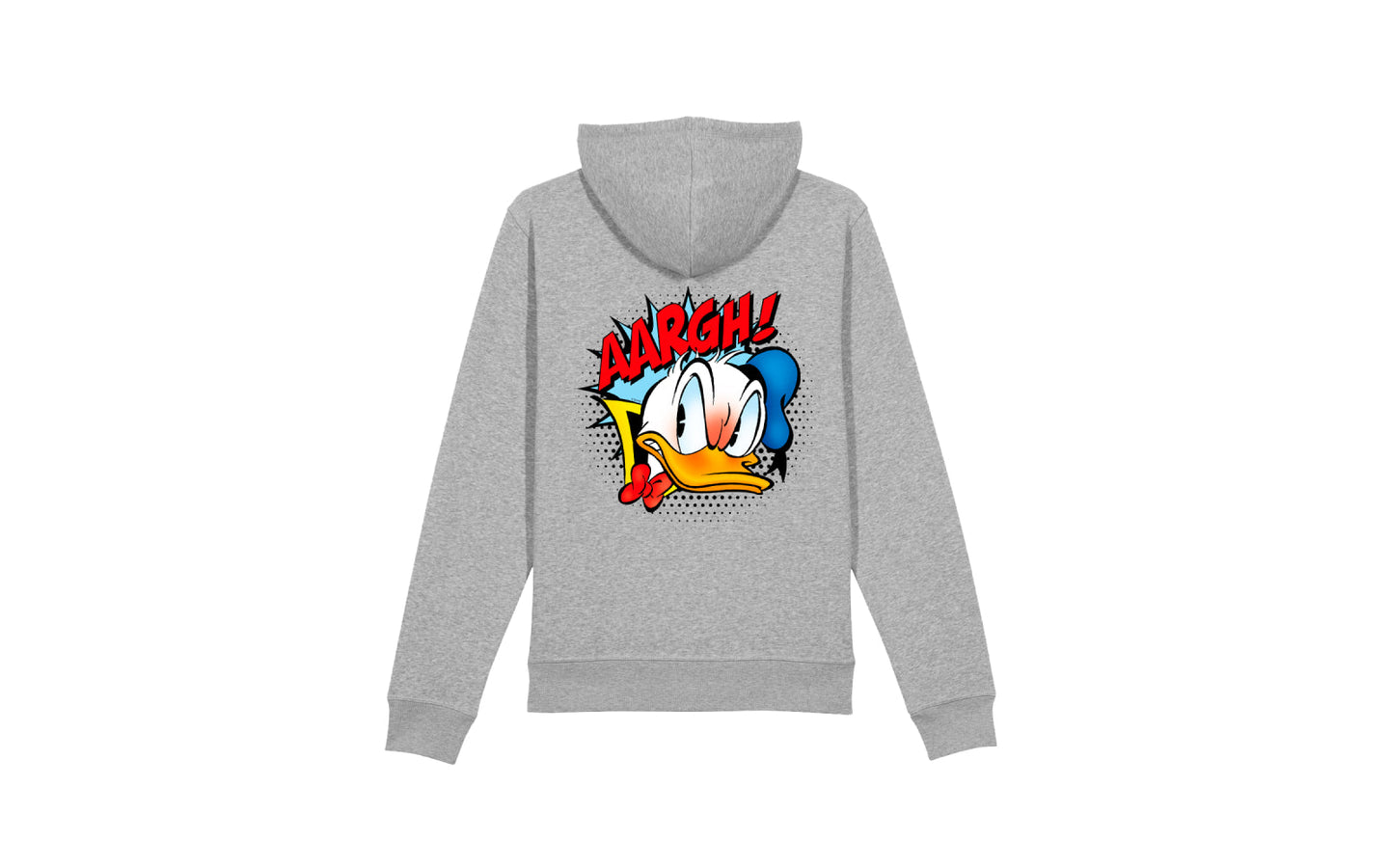 Donald Duck 'Donald Boos' Hoodie - Grijs - afbeelding 4