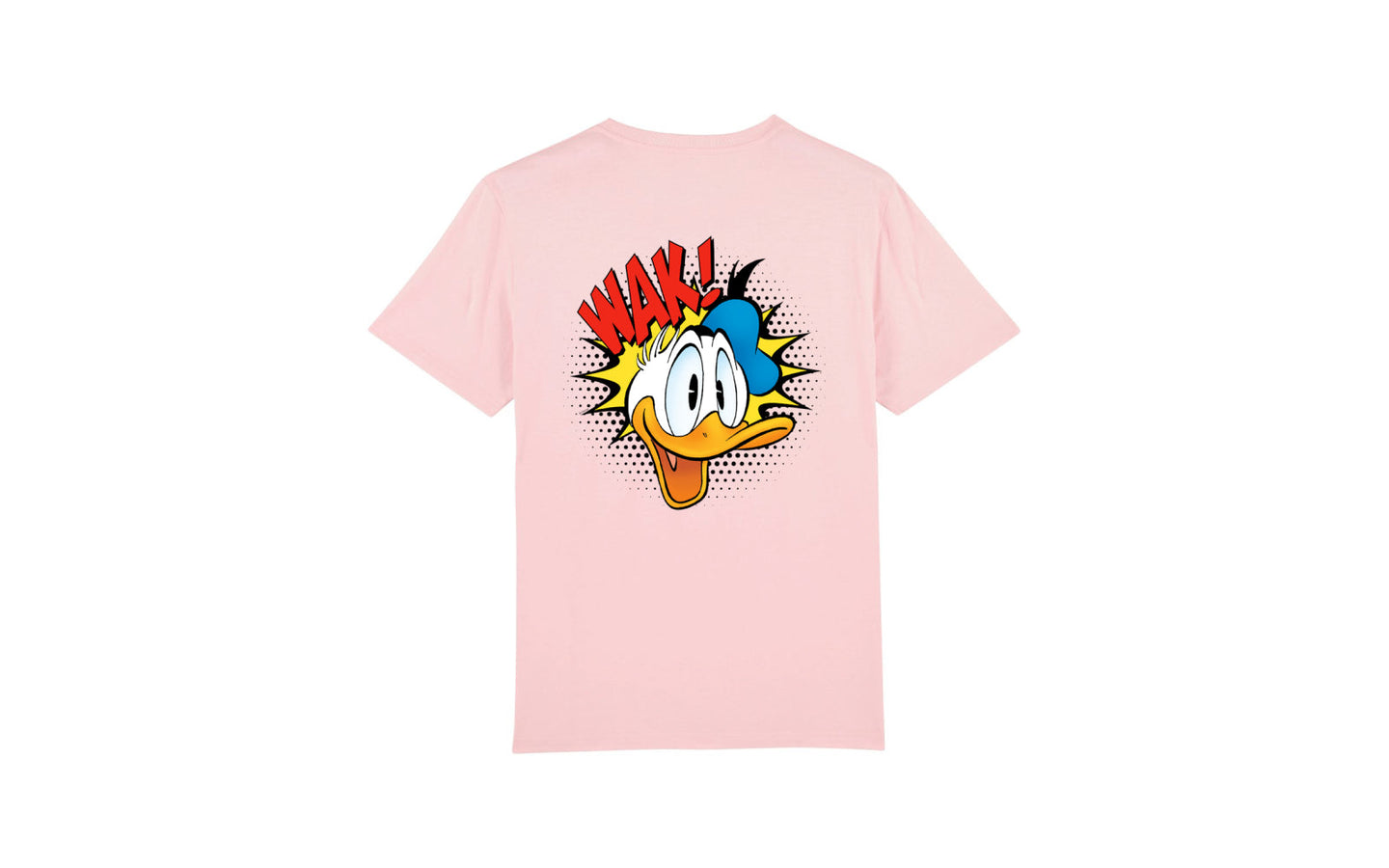 Donald Duck T-shirt 'Donald Blij' - roze - afbeelding 2