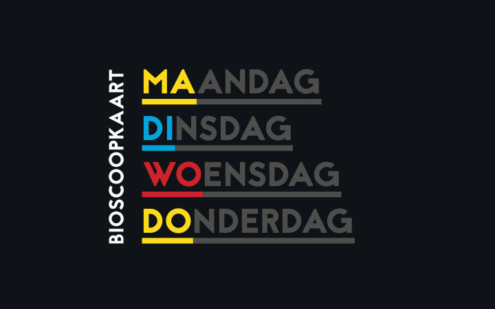 MaDiWoDo Bioscoopkaart - afbeelding 1