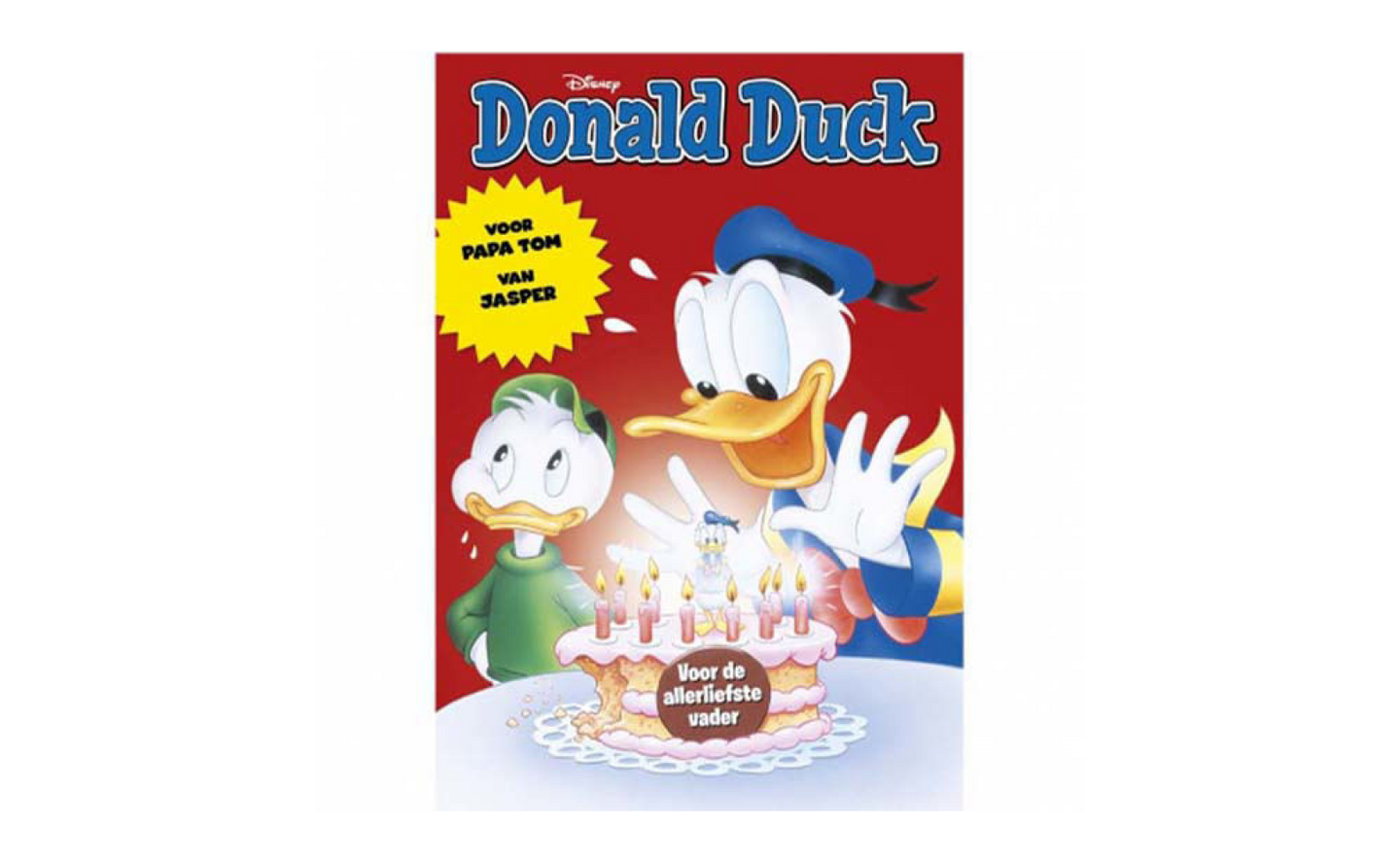 Gepersonaliseerde Donald Duck Vader - afbeelding 1