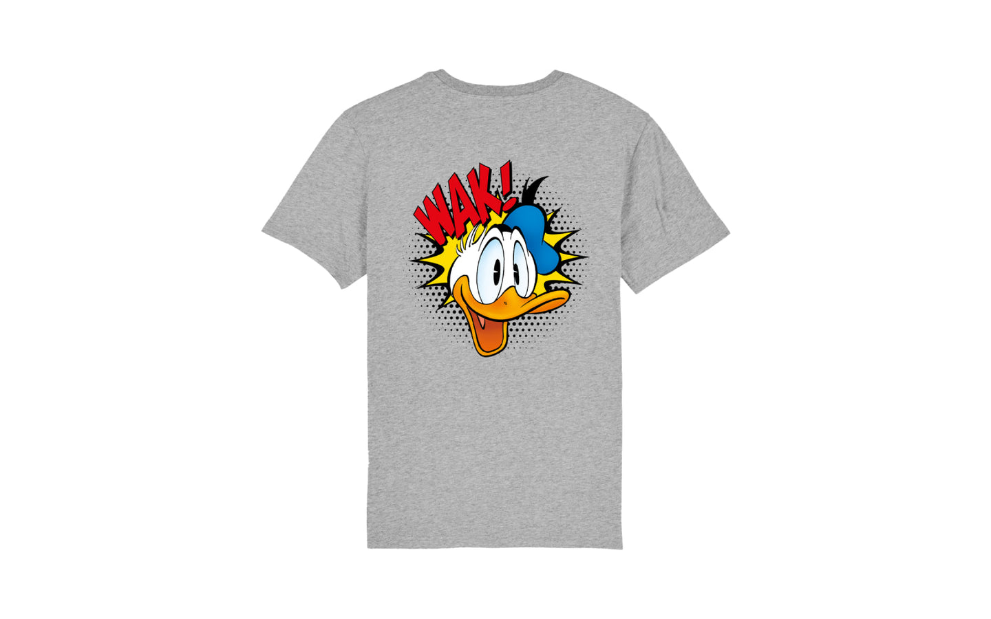 Donald Duck T-shirt 'Donald Blij' - grijs - afbeelding 2