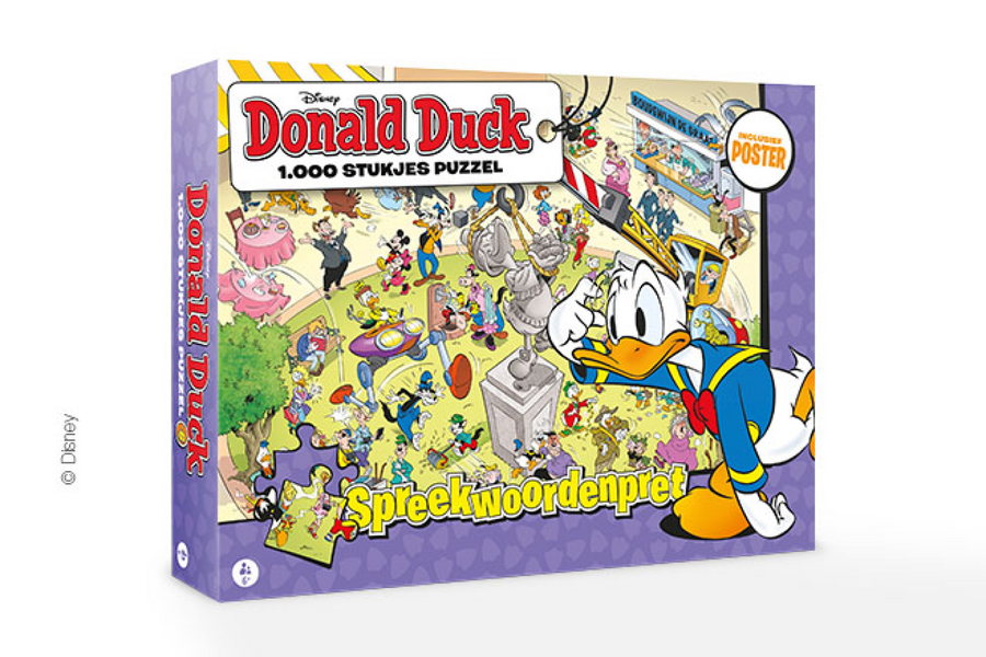 Puzzel Geldpakhuis - Spreekwoorden - afbeelding 1