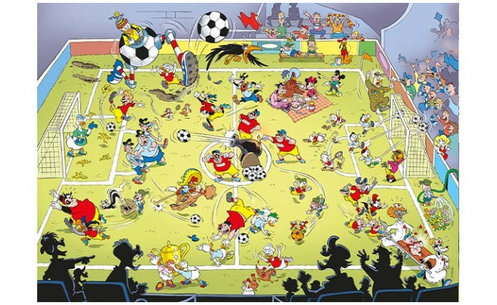 Puzzel Voetbal veldslag - afbeelding 4