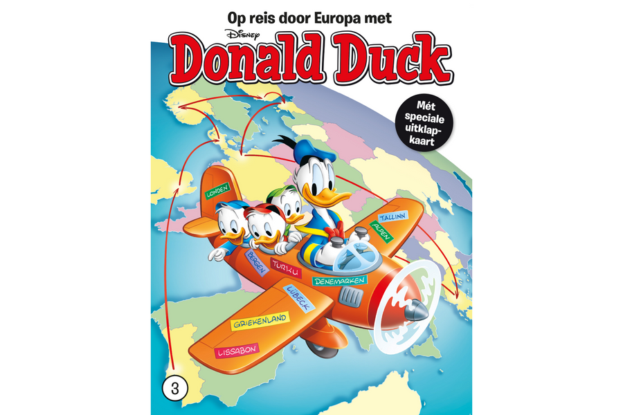 Donald Duck Reis door Europa deel 3 - afbeelding 1