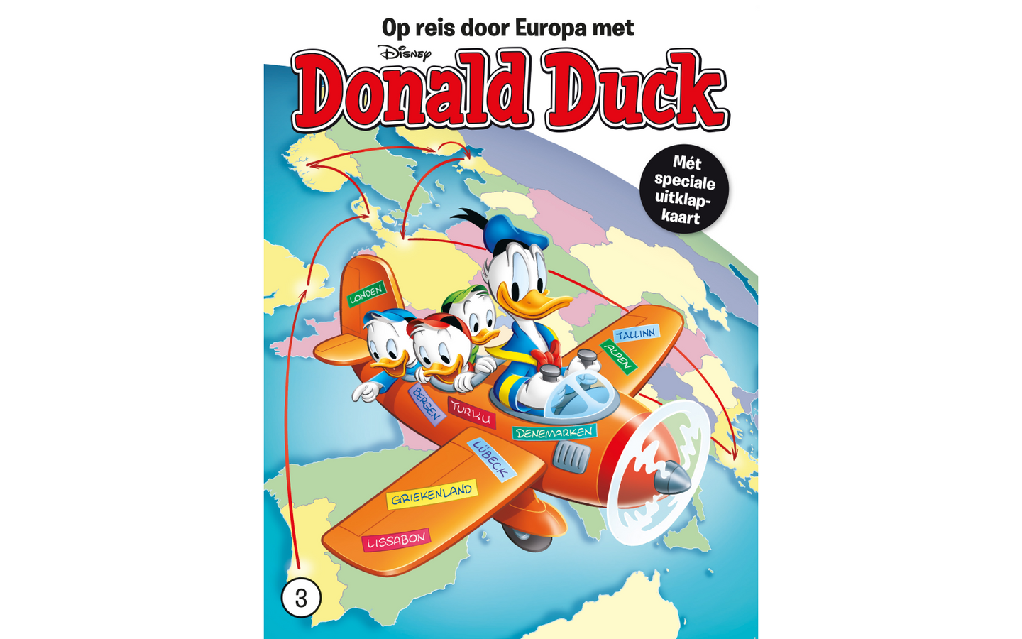 Donald Duck Reis door Europa deel 3 - afbeelding 1