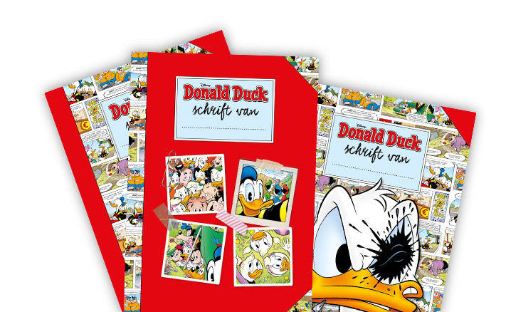 Donald Duck Stationary Set van 3 schriften - afbeelding 1