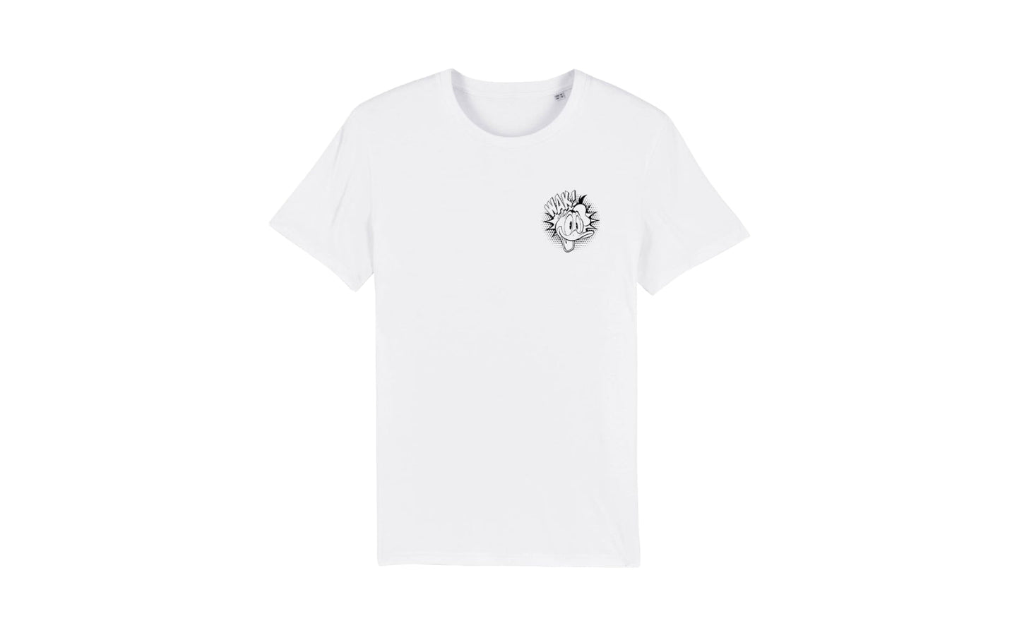 Donald Duck T-shirt 'Donald Blij' - wit - afbeelding 5