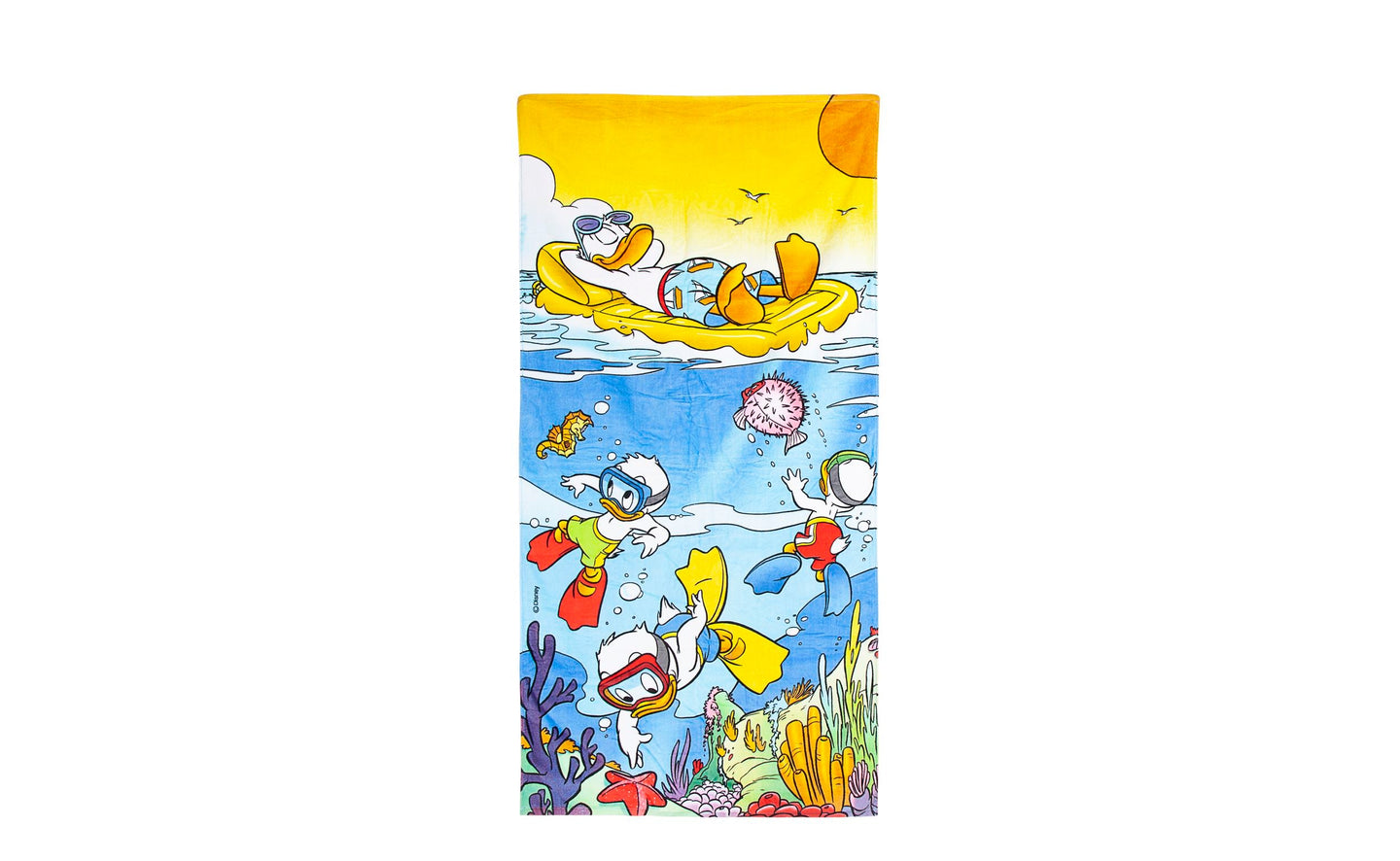 Donald & Katrien strandlaken set onder water - afbeelding 6