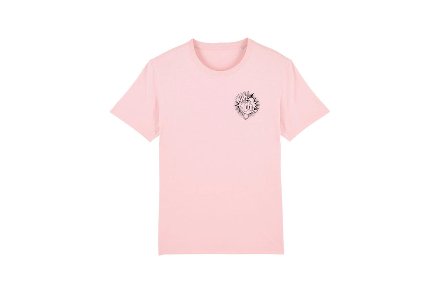 Donald Duck T-shirt 'Donald Blij' - roze - afbeelding 1