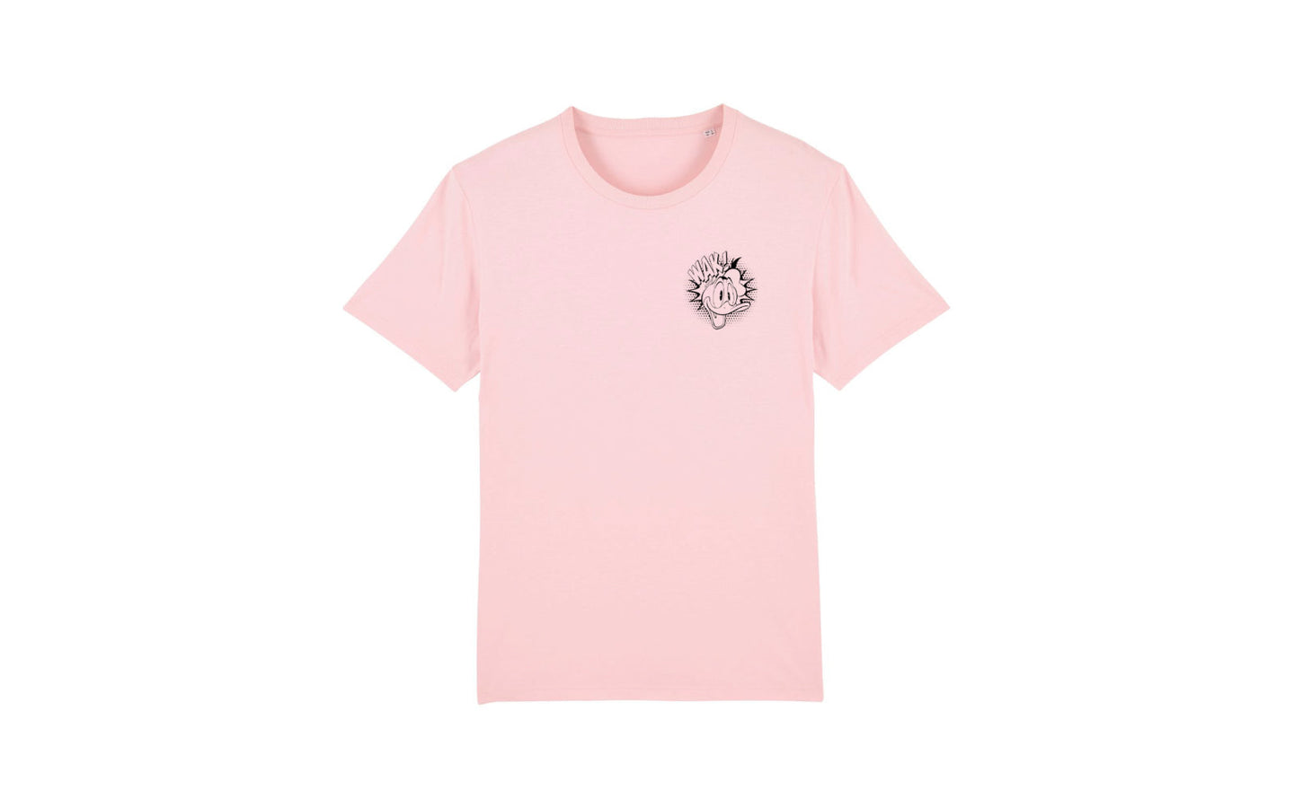 Donald Duck T-shirt 'Donald Blij' - roze - afbeelding 1