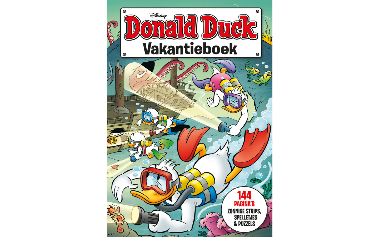 Donald Duck Vakantieboek 2025 - afbeelding 1