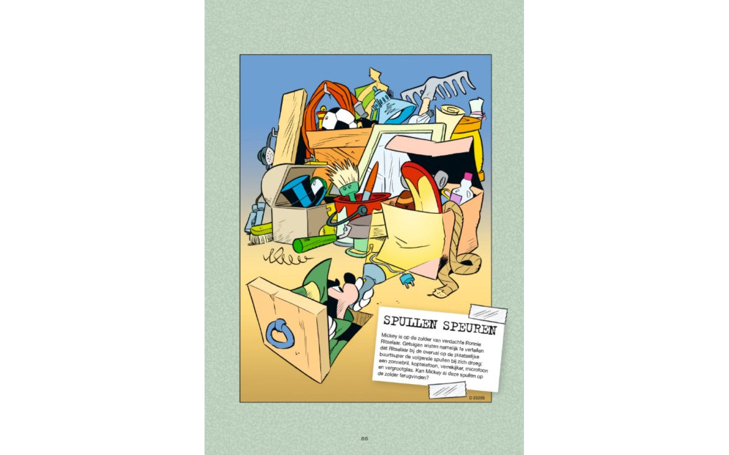Mickey lost 't op Vakantieboek 2025 - afbeelding 2