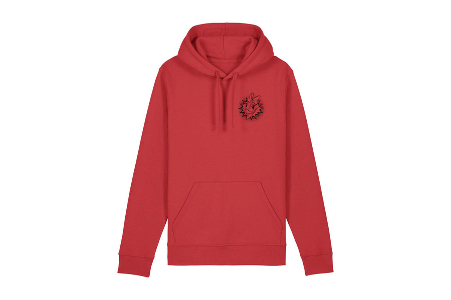 Hoodie 'Katrien' - Rood - afbeelding 1
