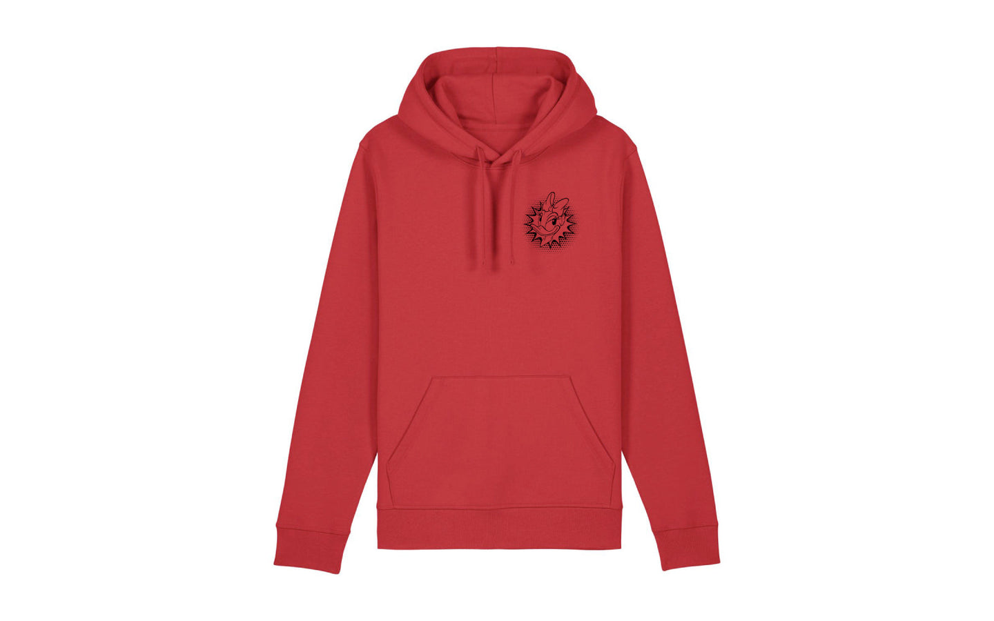 Hoodie 'Katrien' - Rood - afbeelding 1