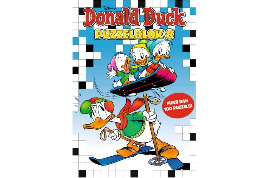 Donald Duck Puzzelblok 8-2025 - afbeelding 1