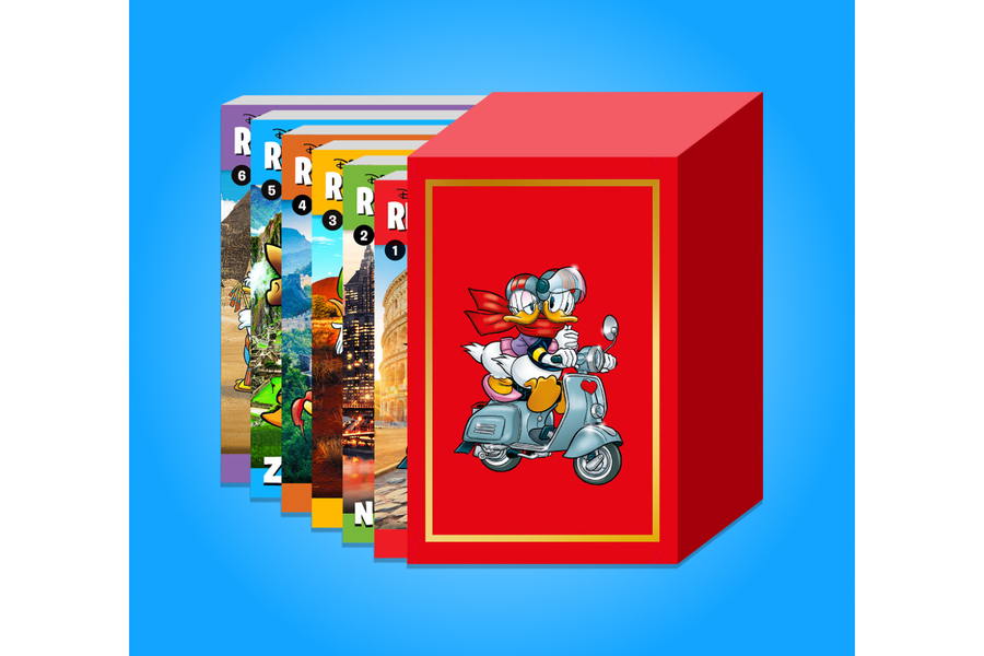 Box Wereldreis met 6 pockets - afbeelding 1
