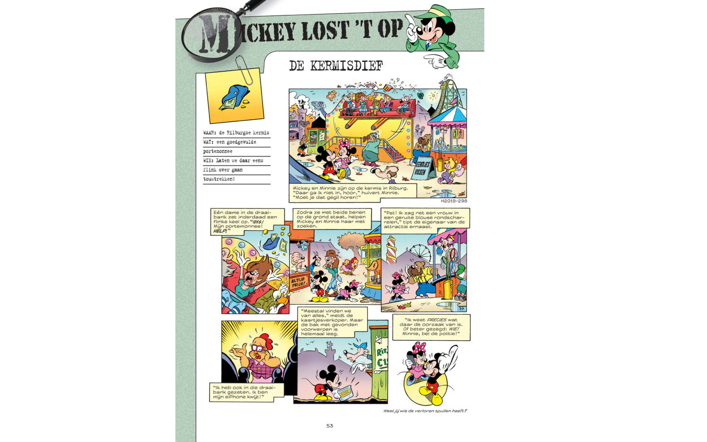 Mickey lost 't op Vakantieboek 2026 - afbeelding 2