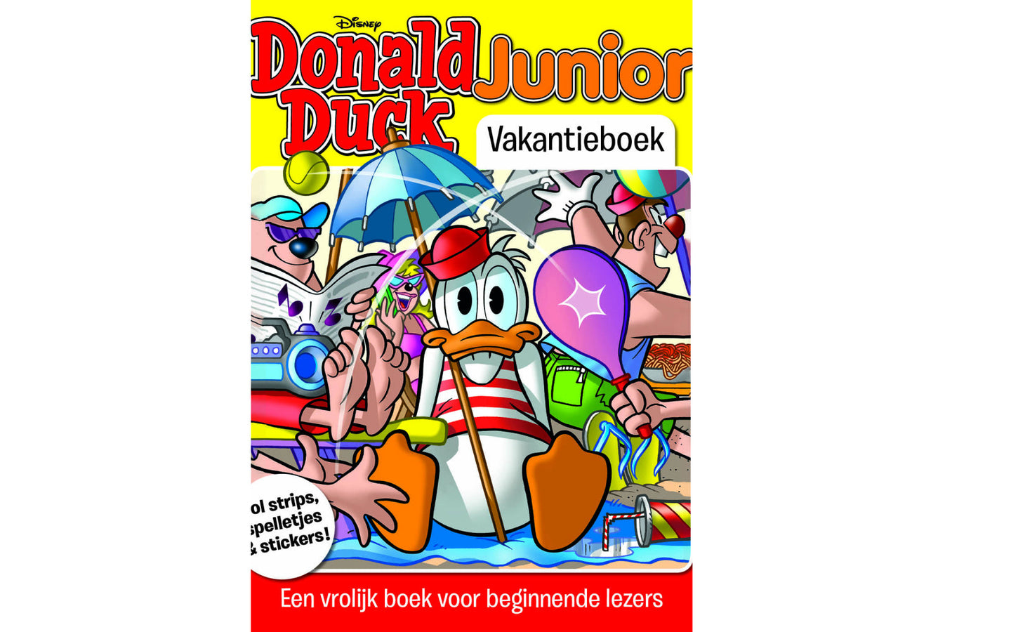 Donald Duck Junior Vakantieboek 2026 - afbeelding 1