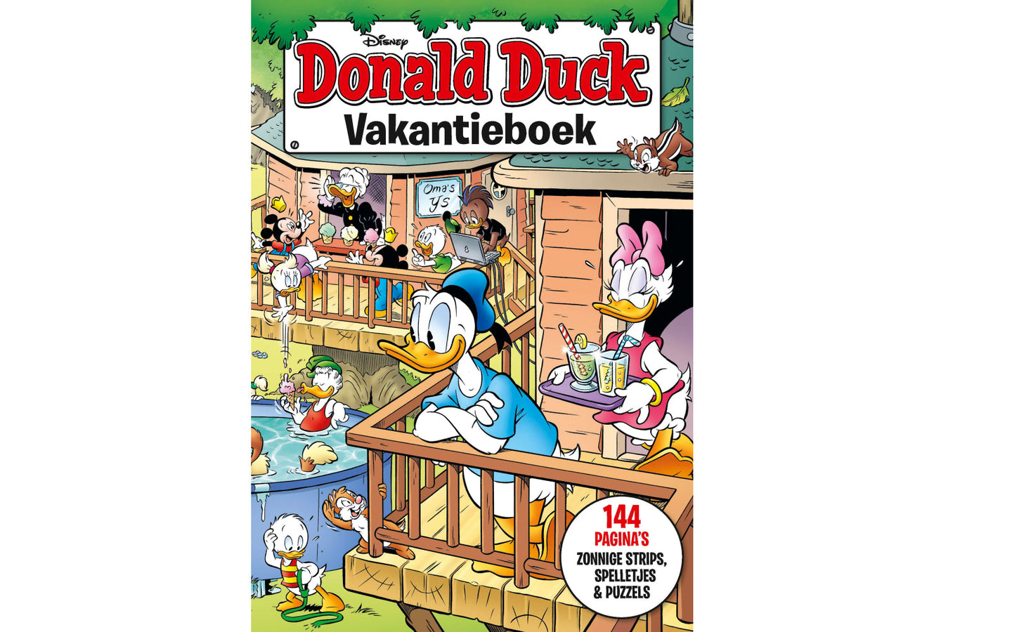 Donald Duck Vakantieboek 2026 - afbeelding 1