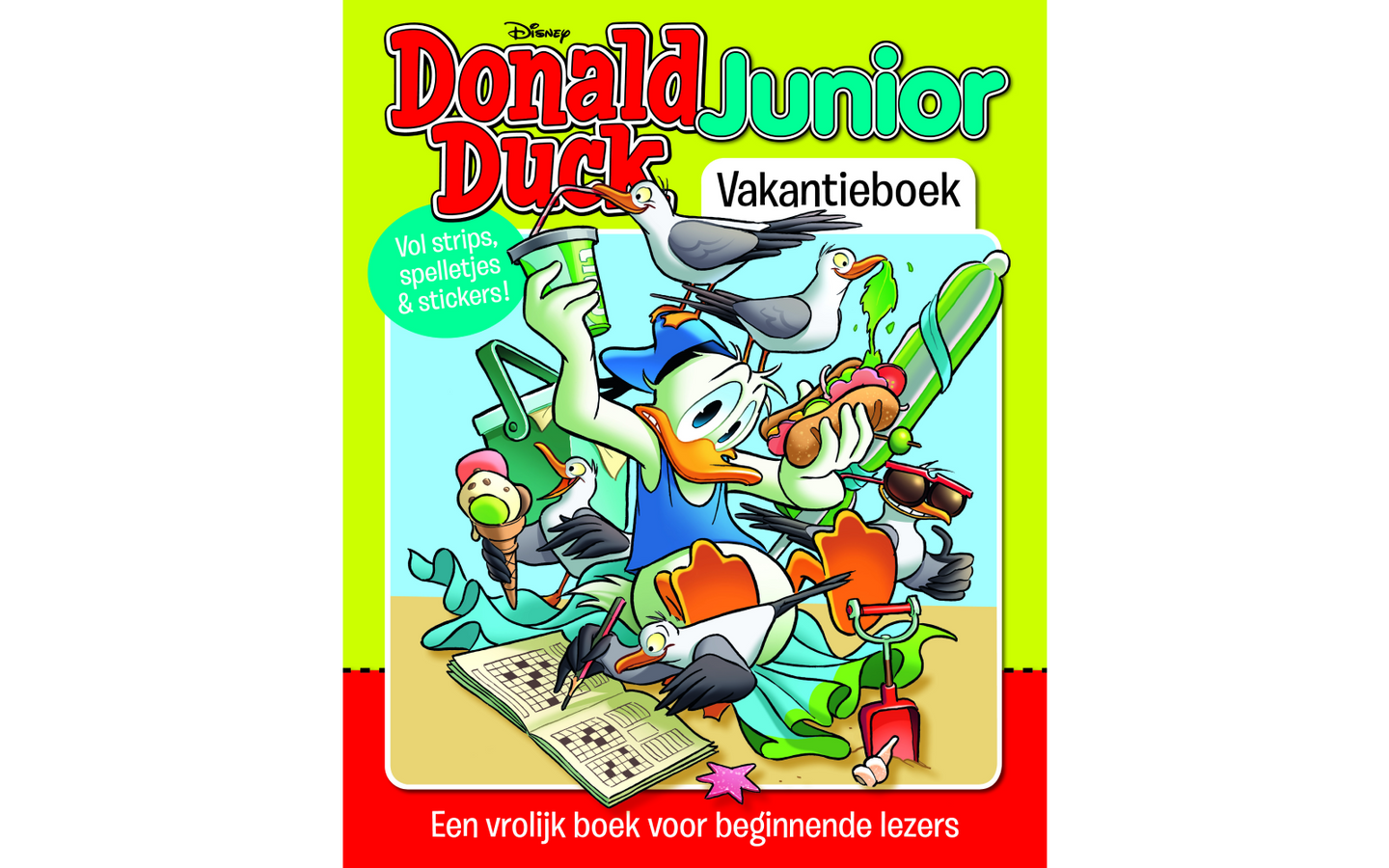 Donald Duck Junior Vakantieboek 2024 - afbeelding 1