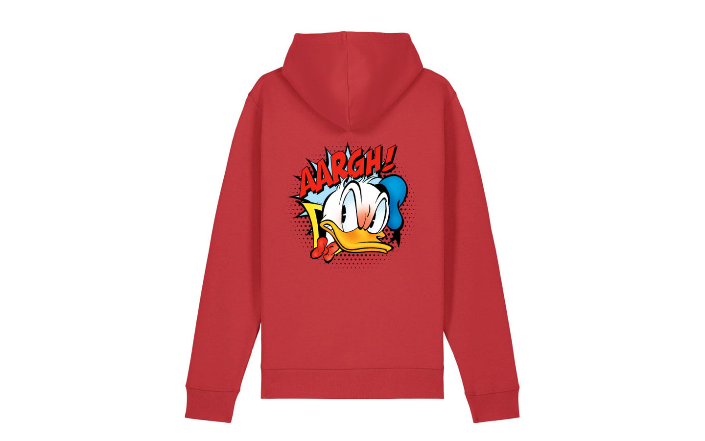 Donald Duck 'Donald Boos' Hoodie - Rood - afbeelding 2