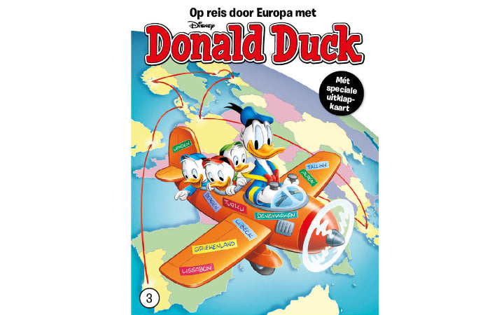 Donald Duck Reis door Europa box 1-5 - afbeelding 5