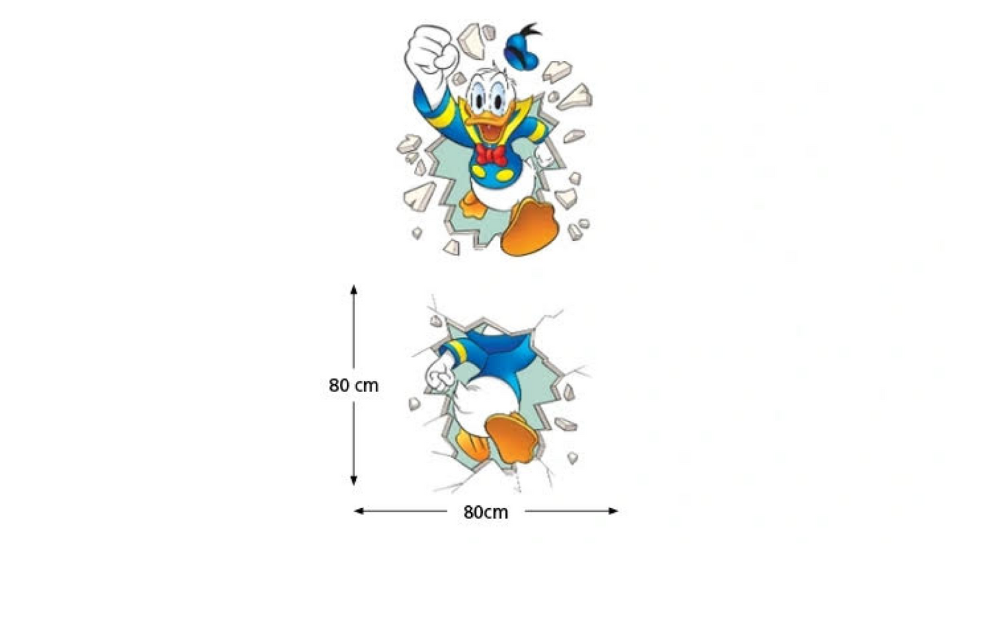 Muursticker Donald - afbeelding 4