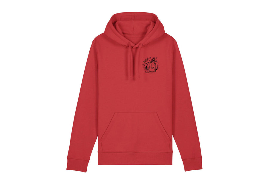 Donald Duck 'Donald Boos' Hoodie - Rood - afbeelding 1