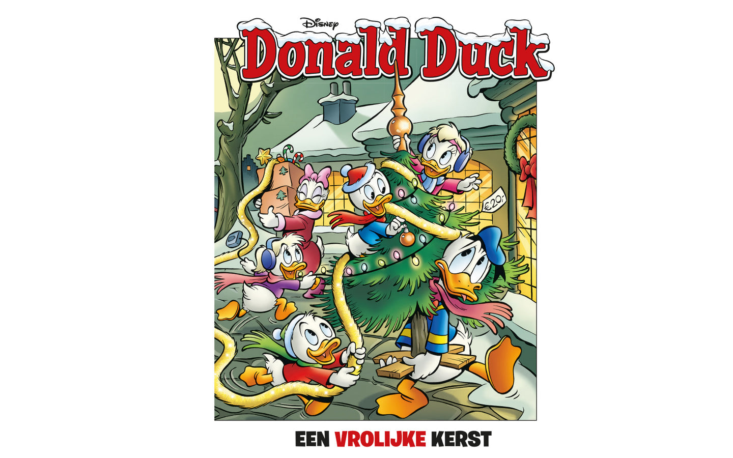 Vrolijke Kerst met Donald Duck 2024 - afbeelding 1