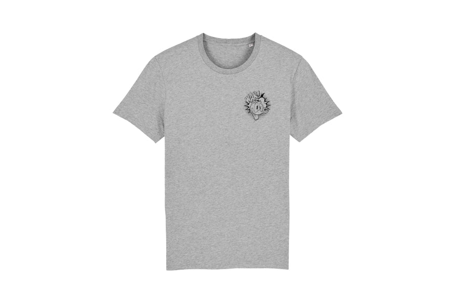 Donald Duck T-shirt 'Donald Blij' - grijs - afbeelding 1