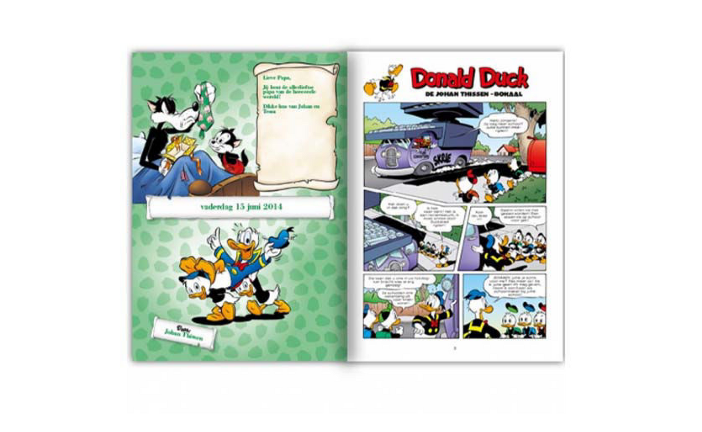 Gepersonaliseerde Donald Duck Vader - afbeelding 2
