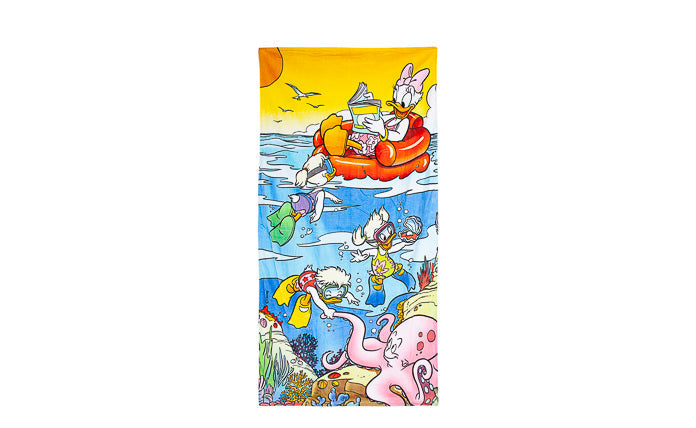 Donald & Katrien strandlaken set onder water - afbeelding 2