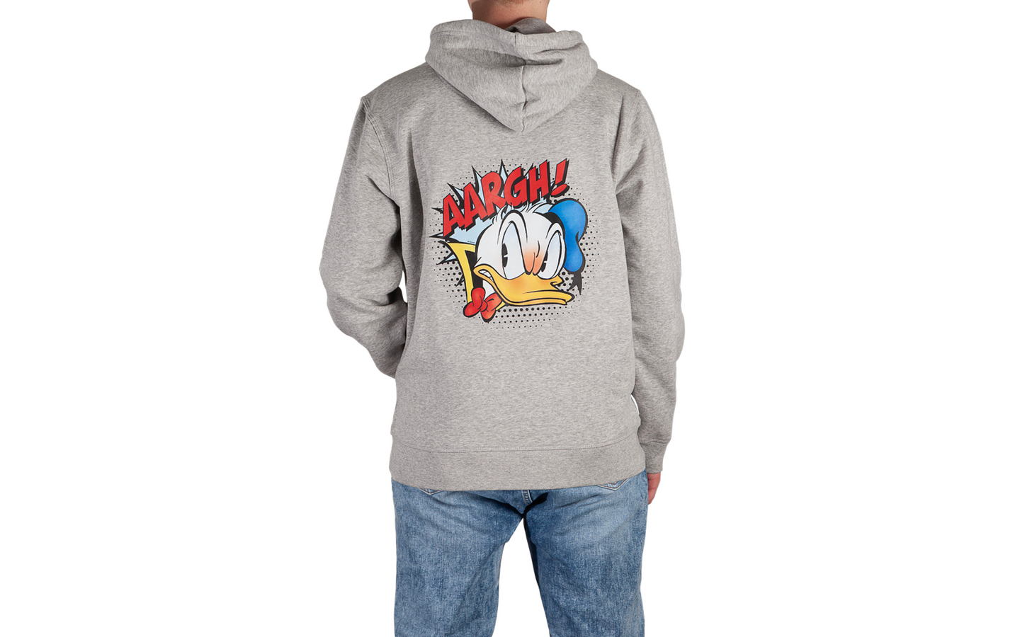 Donald Duck 'Donald Boos' Hoodie - Roze - afbeelding 4