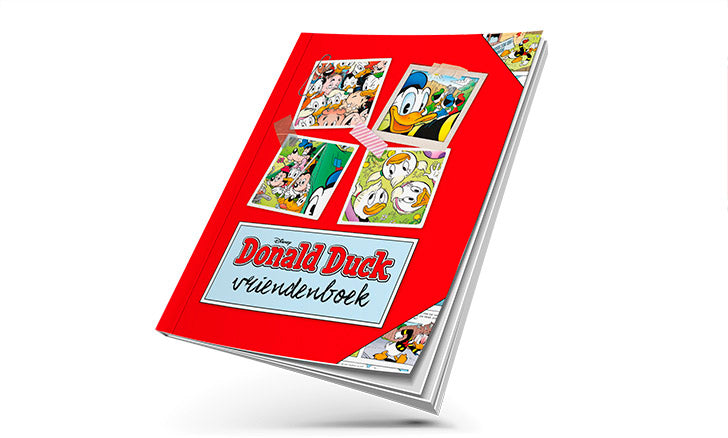 Donald Duck Stationary Vriendenboek - afbeelding 1