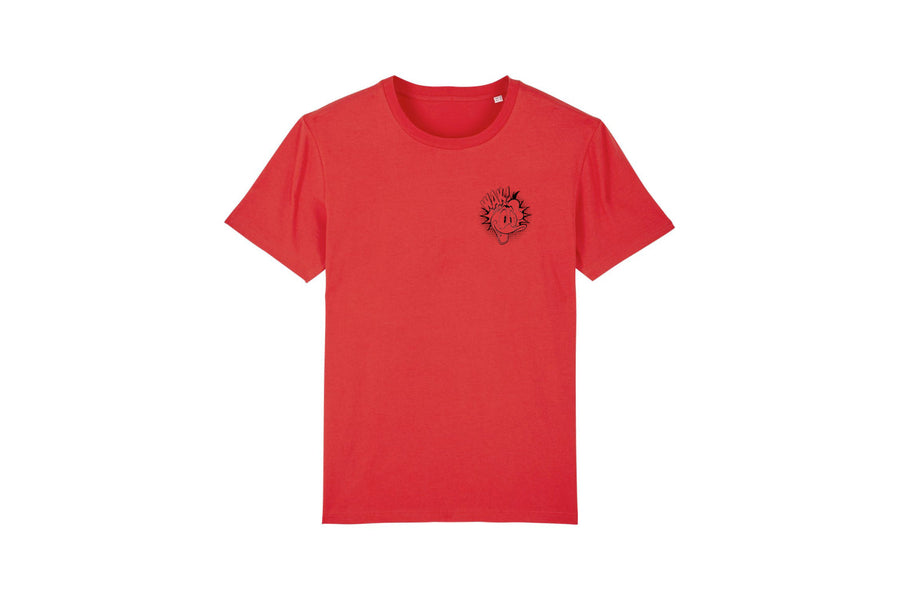 Donald Duck T-shirt 'Donald Blij' - rood - afbeelding 1