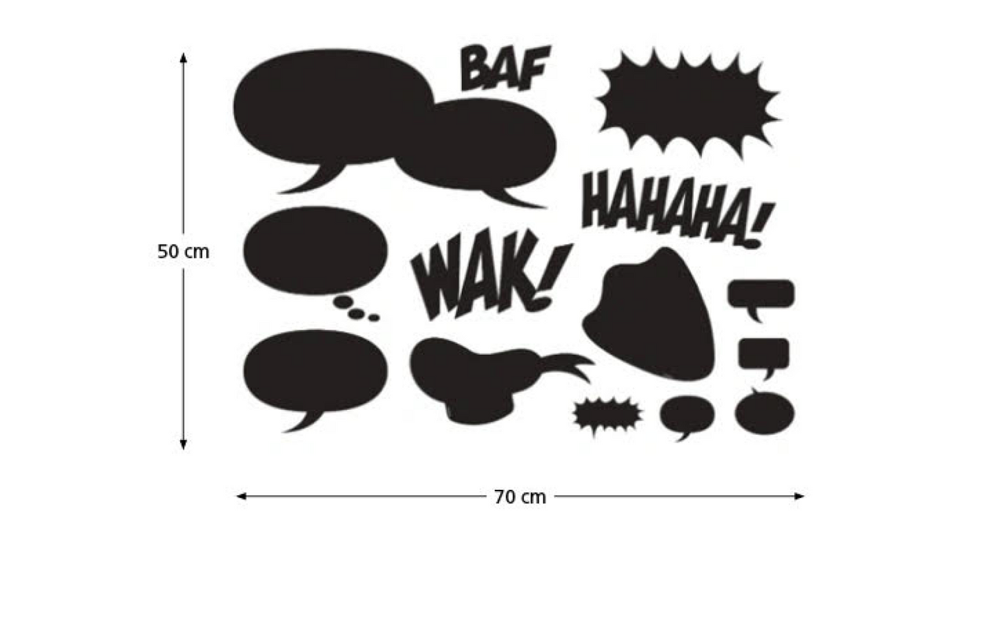 Krijtstickers Donald - afbeelding 3